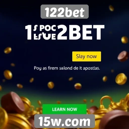 Ofertas e bônus disponíveis na plataforma 122bet