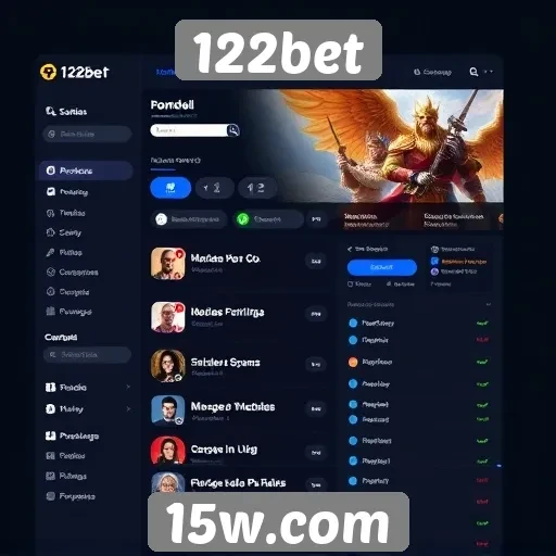Interface do usuário e experiência de navegação no 122bet